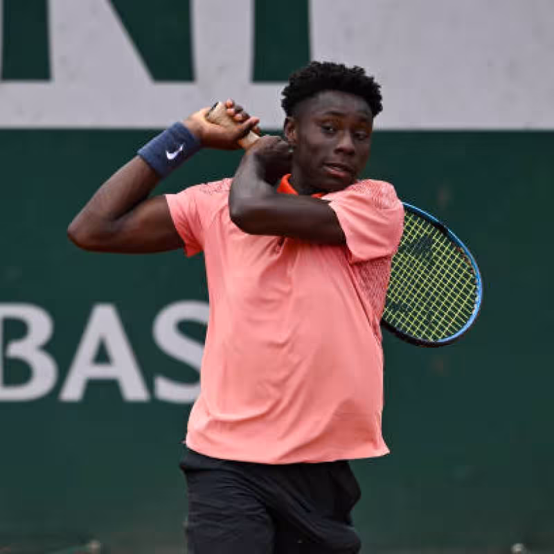 Moise Kouamé, a promising tennis player in 2025. Photo: gettyimages