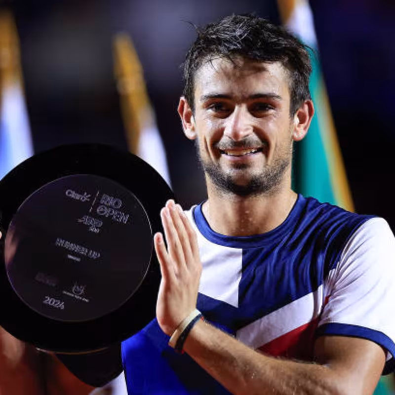 Mariano Navone, finalist in Rio de Janeiro. Source: Getty