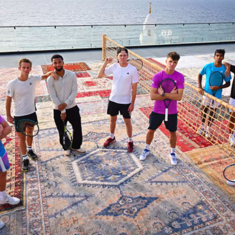 The eight participants of the Next Gen Finals.