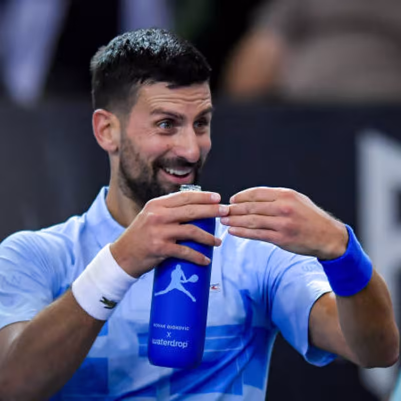 Novak Djokovic, considering retiring after winning another Grand Slam. Photo: gettyimages