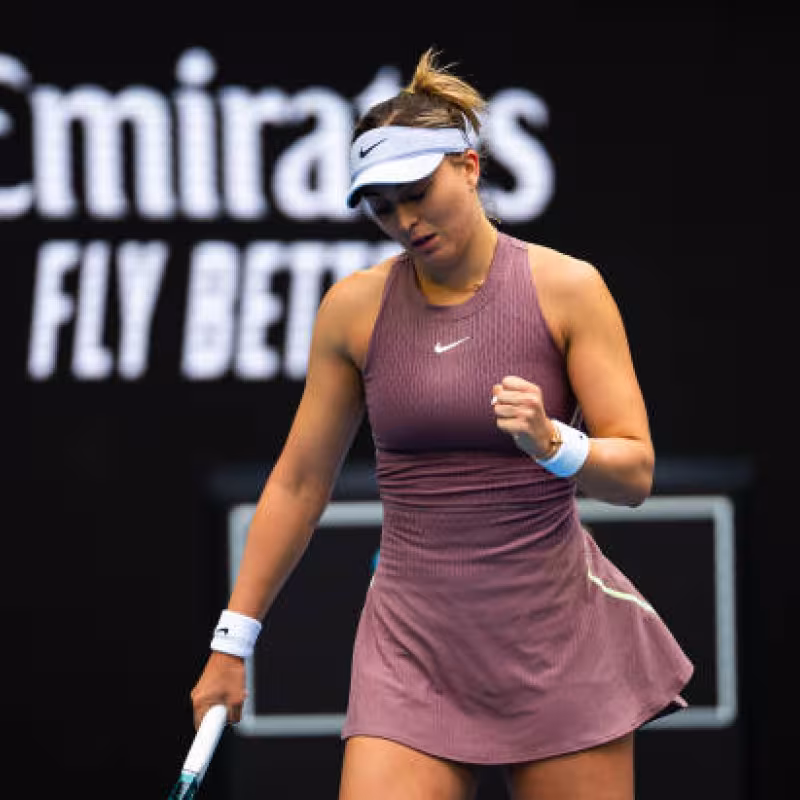 Paula Badosa, debut in 2025. Photo: Getty Images.