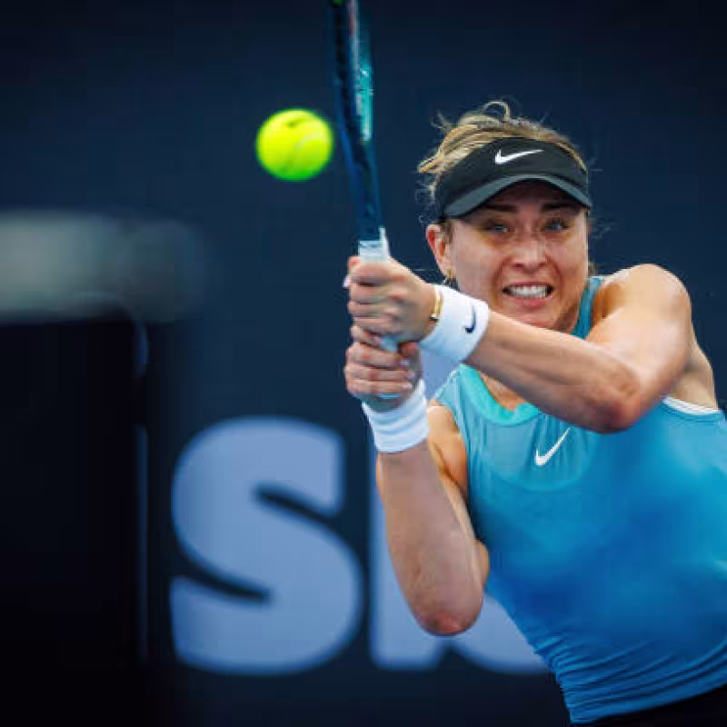 Paula Badosa loses in Brisbane. Photo: gettyimages
