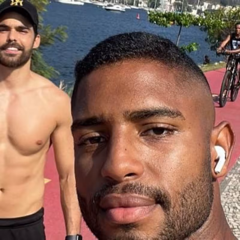 Joao Reis da Silva, with his partner. Source: Instagram Joao