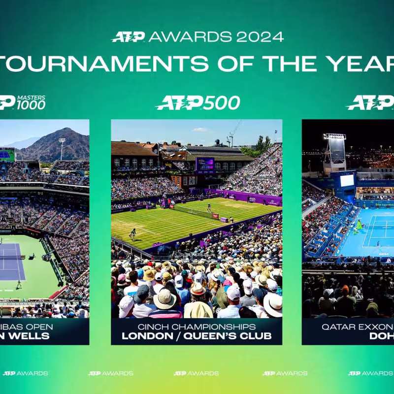 Best tournaments of the year. ATP