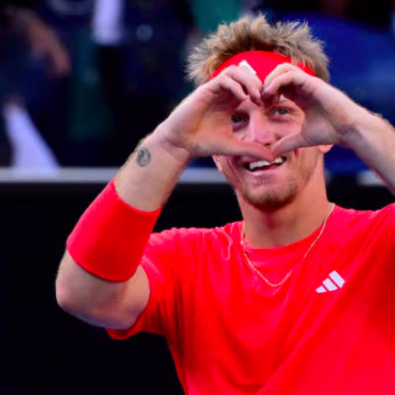 Alejandro Davidovich, the king of comebacks in Australia. Source: Getty