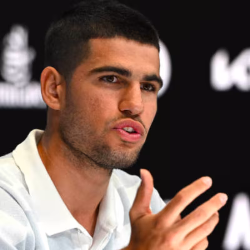 Carlos Alcaraz shared his goals for the year 2025. Source: Getty