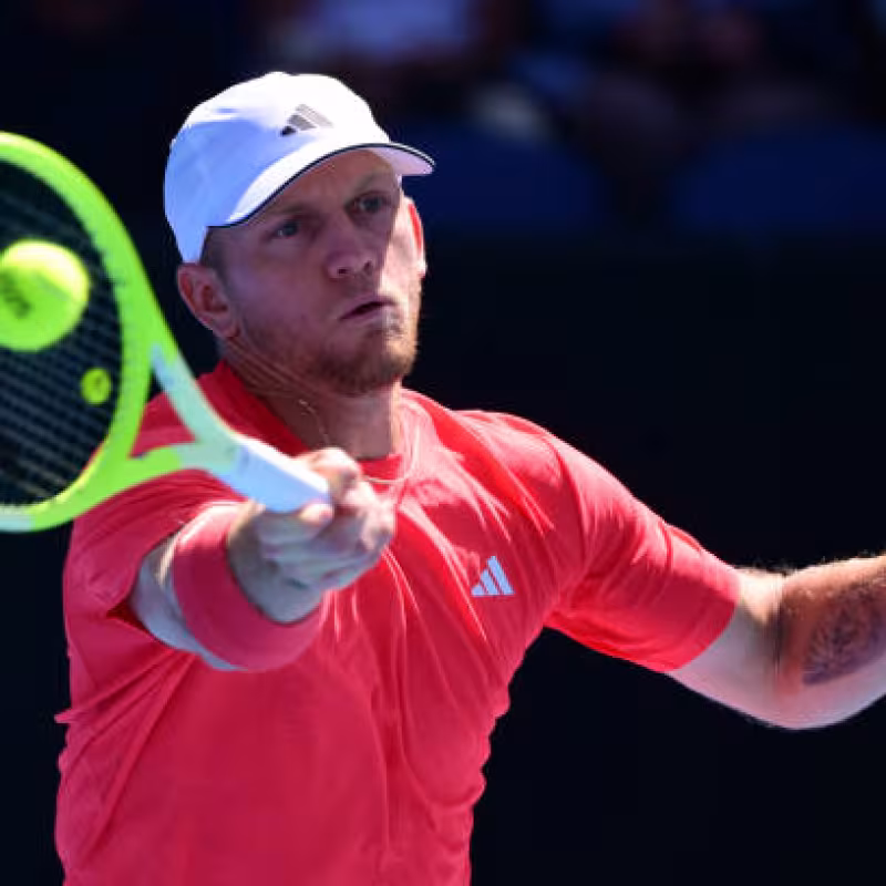 Alejandro Davidovich defeats Mensik at the Australian Open 2025. Photo: gettyimages