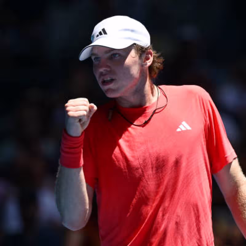 Michelsen continues to dream in Melbourne with a great victory against Khachanov. Photo: Getty