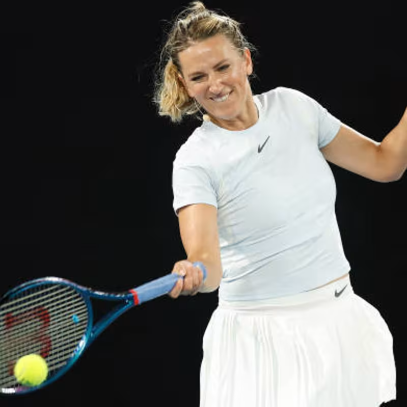 Victoria Azarenka at the Australian Open 2025. Photo: Getty