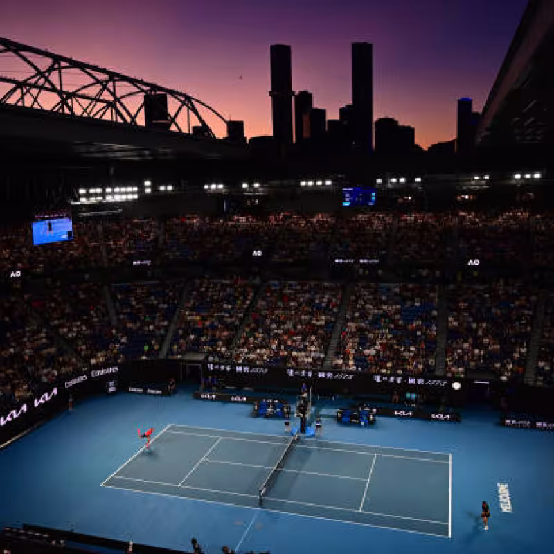 Top seed eliminated on the first day of the 2025 Australian Open. Photo: gettyimages