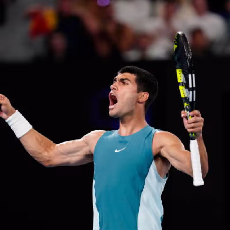 Carlos Alcaraz will play in Rotterdam. Photo: gettyimages