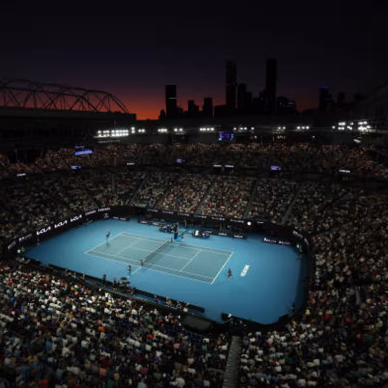 Mixed doubles draw at the 2025 Australian Open: Bucsa, the only Spanish representation. Photo: Getty