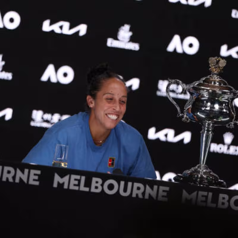 Madison Keys, incredible statistics. Photo: gettyimages