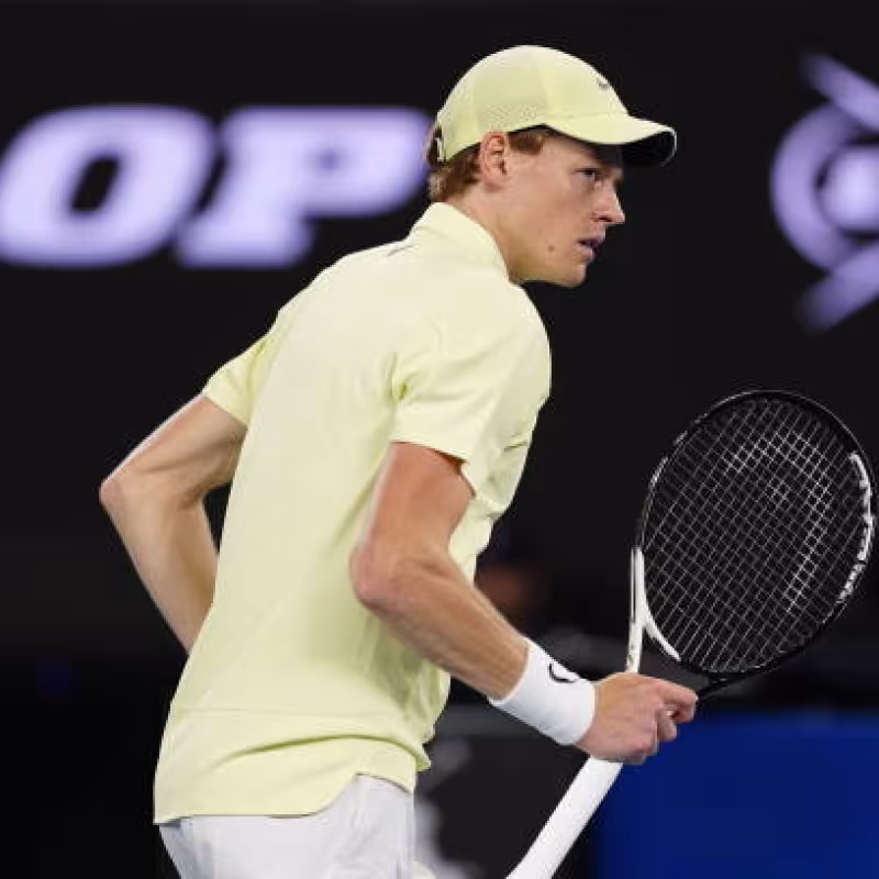 Jannik Sinner, schedule and where to watch against Shelton in the Australian Open 2025. Photo: gettyimages