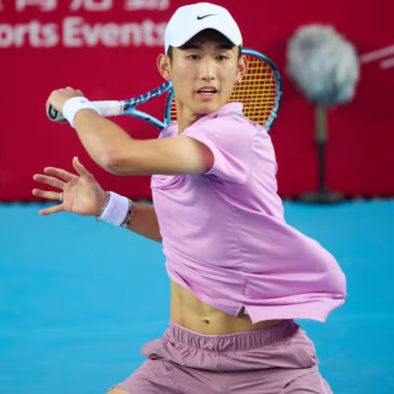 Juncheng Shang in Hong Kong. Photo: Getty Images.