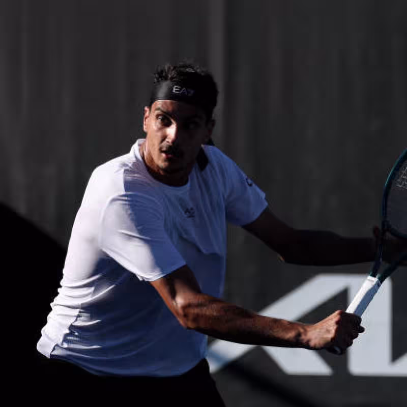 Lorenzo Sonego, great shot at the Australian Open 2025. Photo: gettyimages