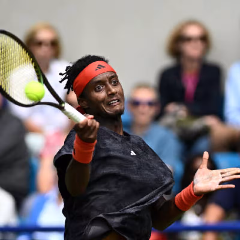 Mikael Ymer wins a title in Luxembourg. Photo: gettyimages