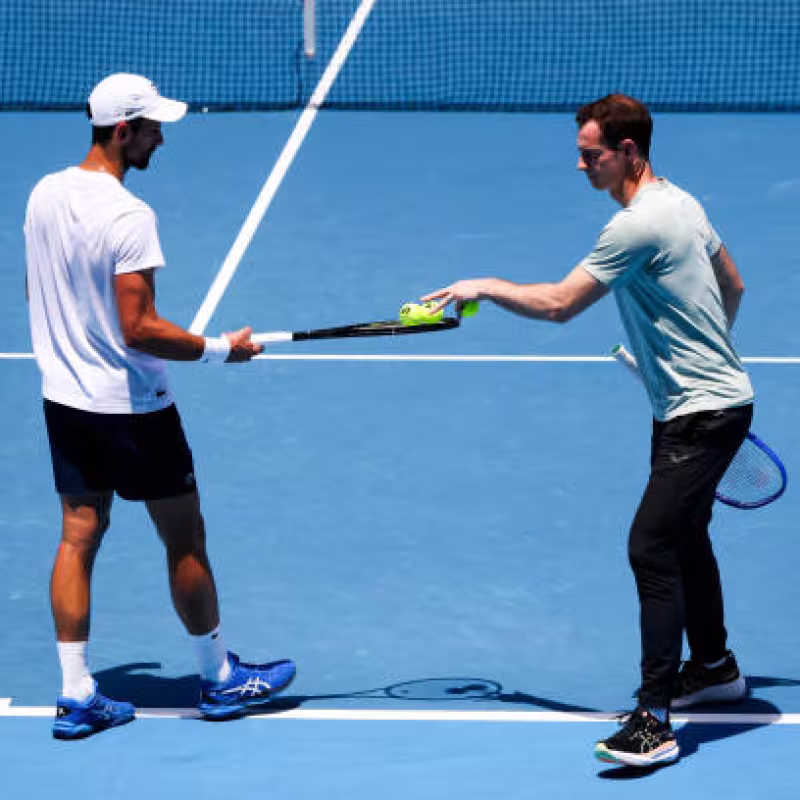 Andy Murray and his aspiration with Djokovic. Photo: gettyimages
