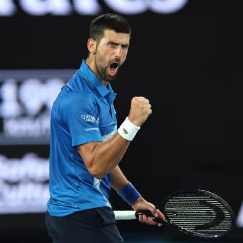 Novak Djokovic, statements at the Australian Open 2025. Photo: gettyimages