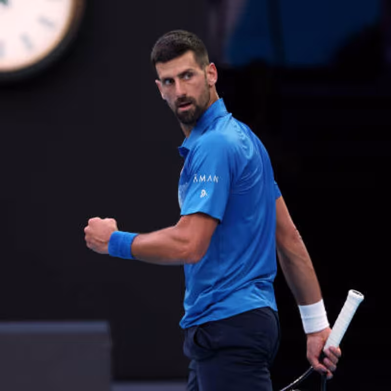 The Wolf Signs the 'Czechmate' to Face Alcaraz. Photo: Getty