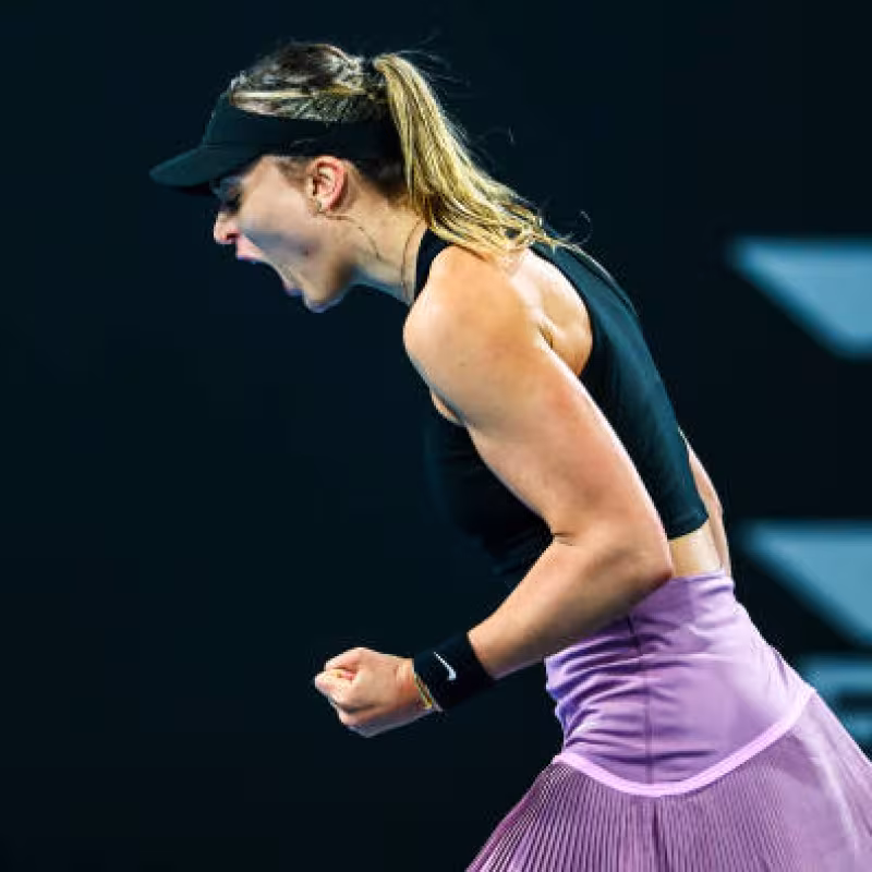 Spanish tennis rivals at the Australian Open 2025. Photo: gettyimages.