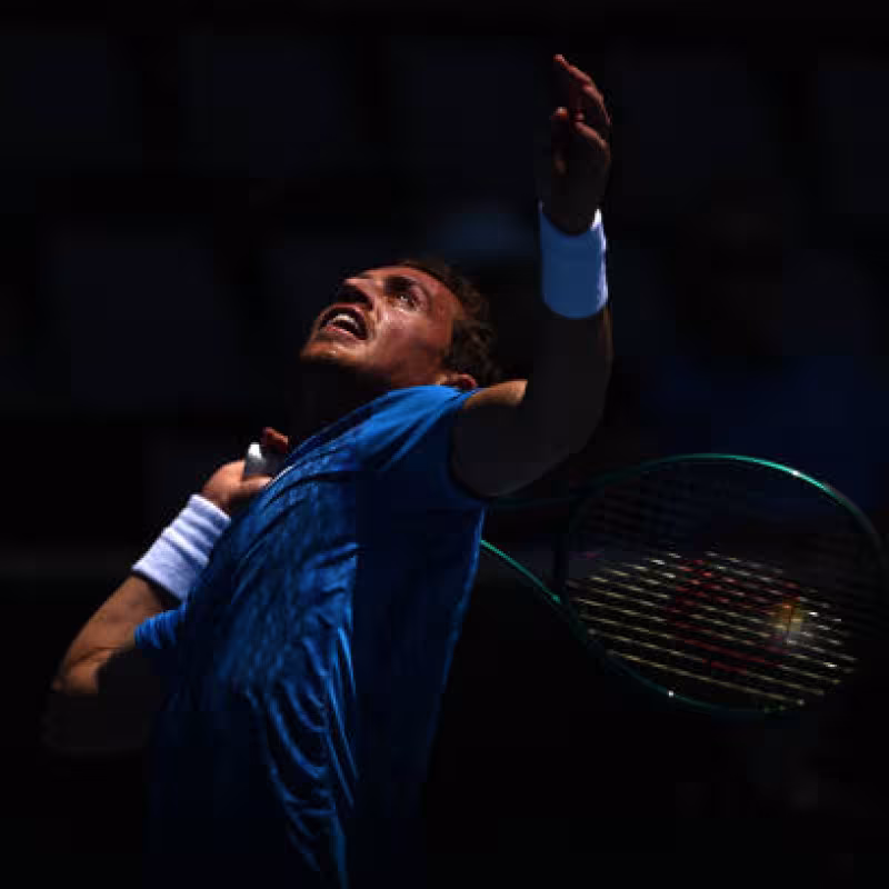 ATP Auckland 2025. Carballés showcases great tennis to take down Cerúndolo. Photo: Getty