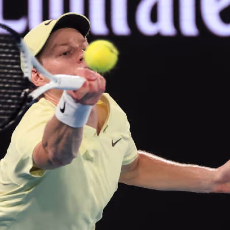 "Sinner Breaks Federer's Record. Photo: gettyimages"