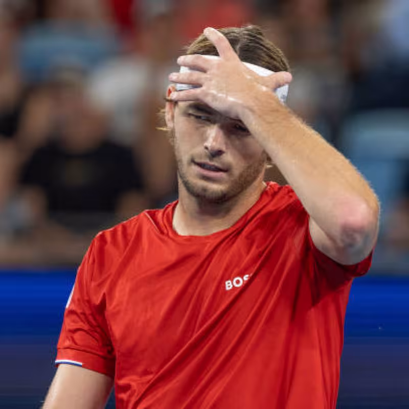"Fritz gives victory to the United States with an unexpected withdrawal by Machac. Photo: Getty"