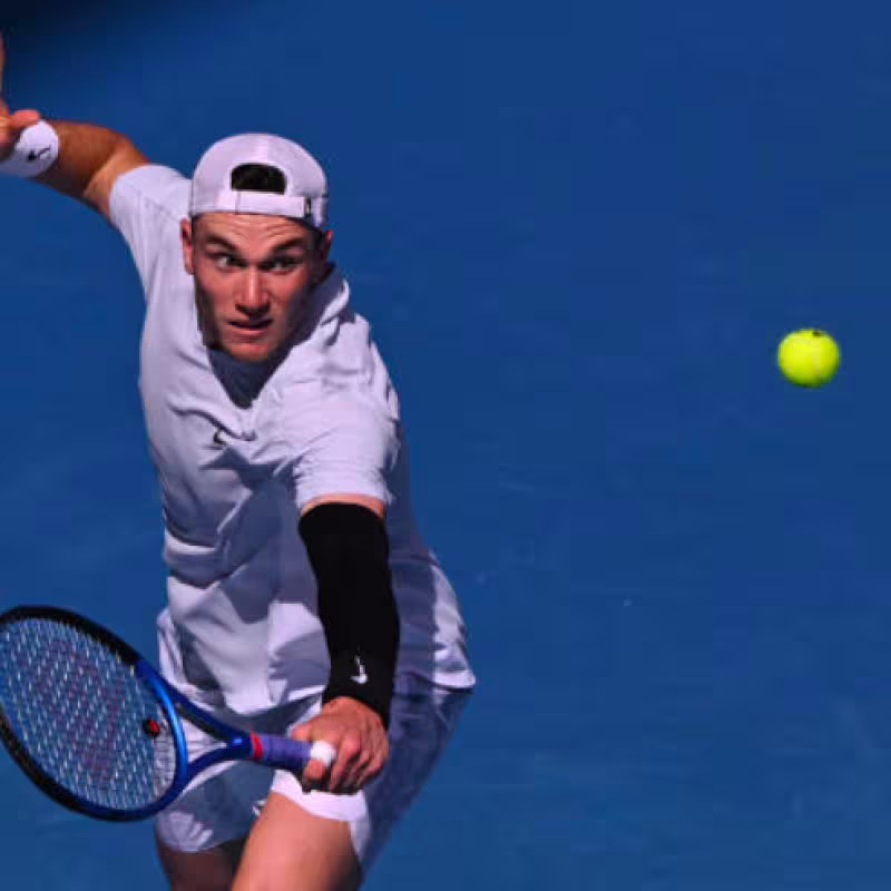 Jack Draper returns one month later in Doha. Source: Getty