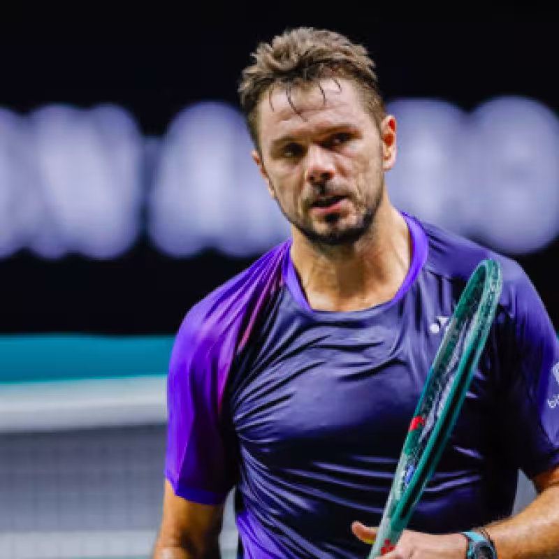 Stan Wawrinka, eliminated in Marseille. Source: Getty