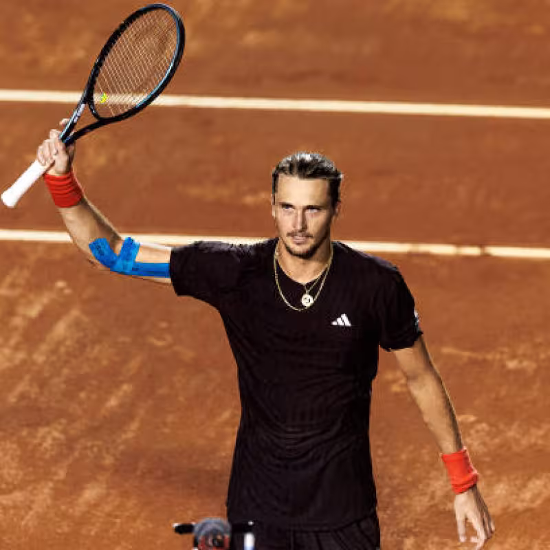 Alexander Zverev in Rio de Janeiro. Photo: gettyimages