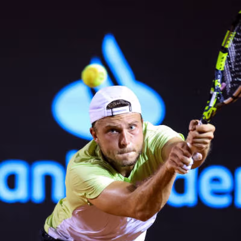 Alexandre Müller at the Rio Open 2025. Photo: Getty