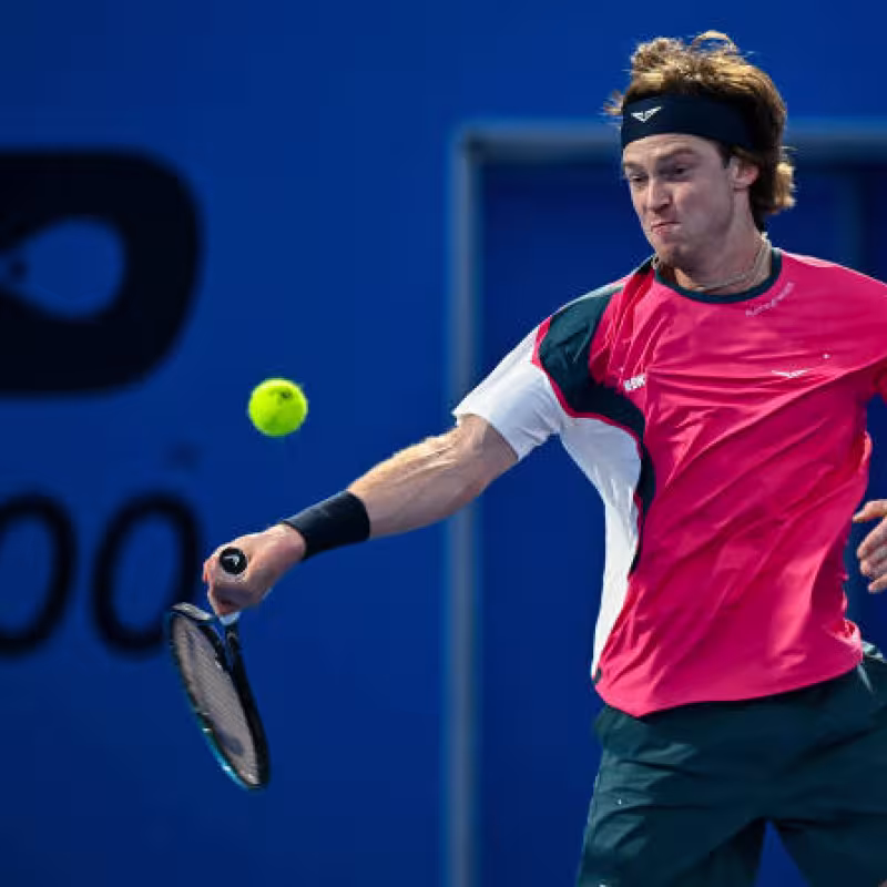 ATP Doha 2025: Rublev unleashes the beast with an epic victory over De Minaur. Photo: Getty