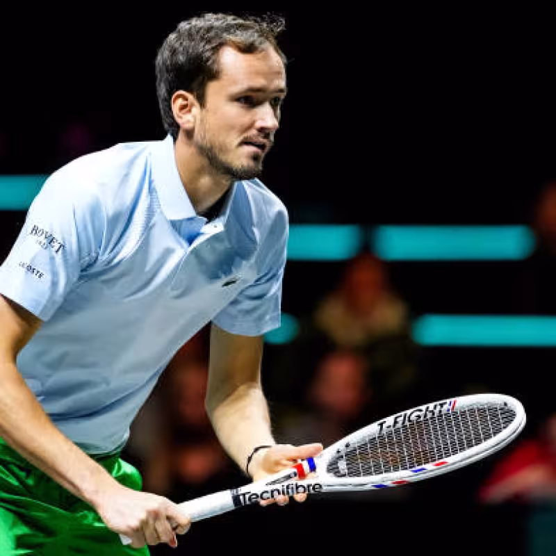Medvedev points out what is his key to success in Marseille. Photo: Getty