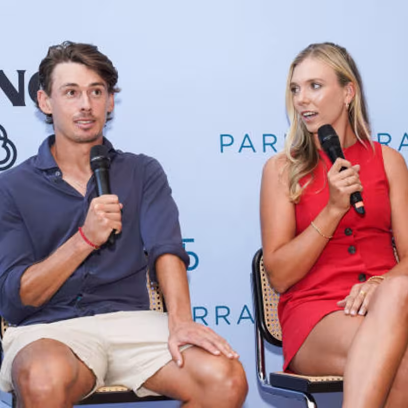 Alex de Minaur and Katie Boulter will play together. Photo: gettyimages
