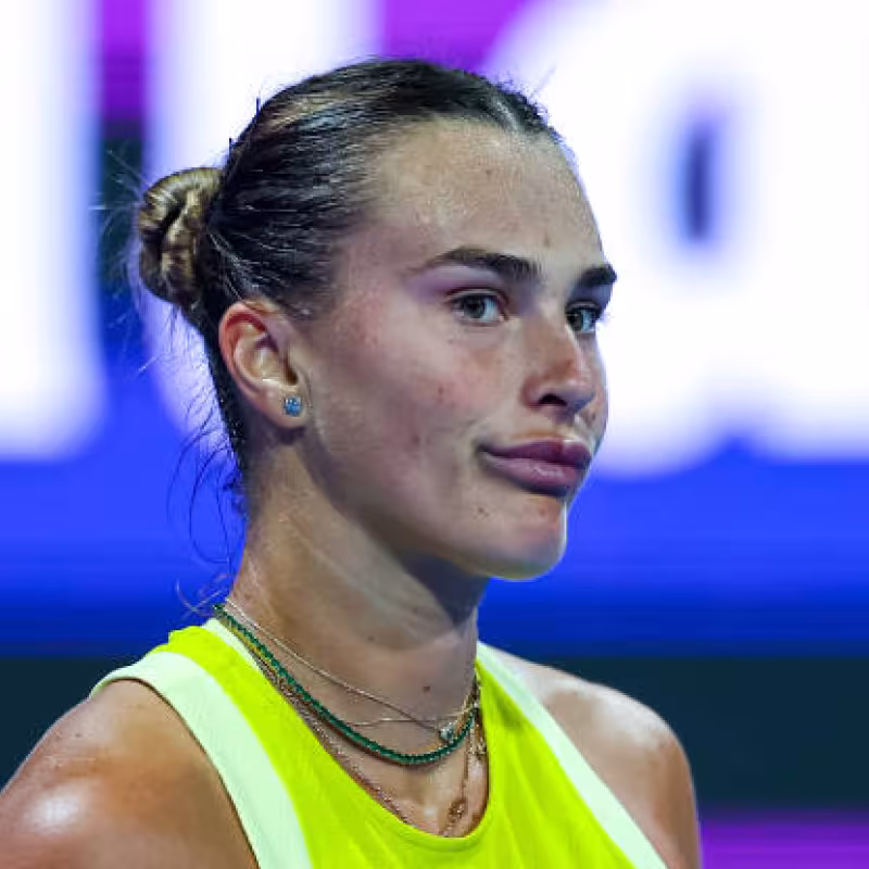 Aryna Sabalenka, among the top-10 eliminated.