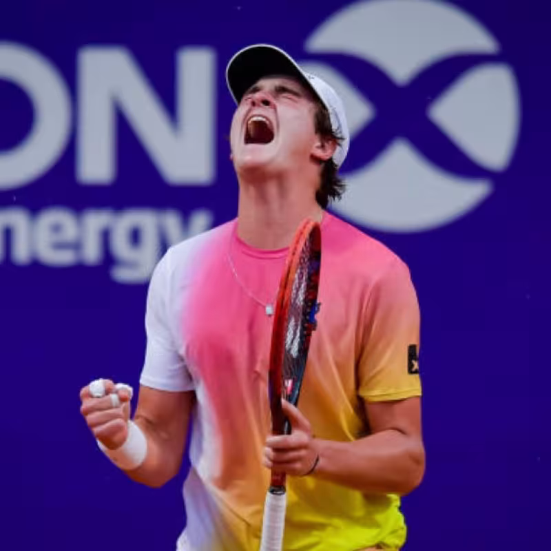Joao Fonseca at the ATP Buenos Aires 2025. Photo: Getty