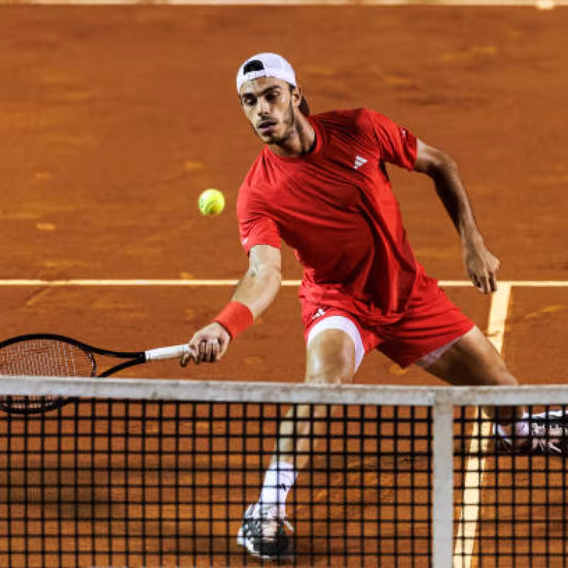 Francisco Cerúndolo, favorite in the Santiago de Chile tournament. Photo: gettyimages