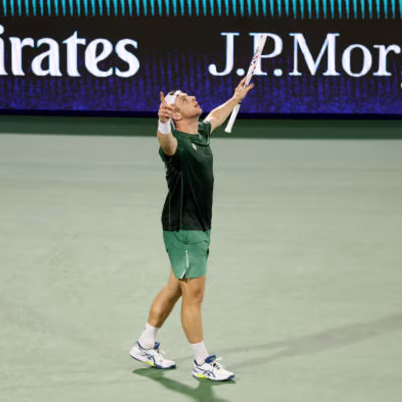 Tallon Griekspoor in Dubai 2025. Photo: Getty