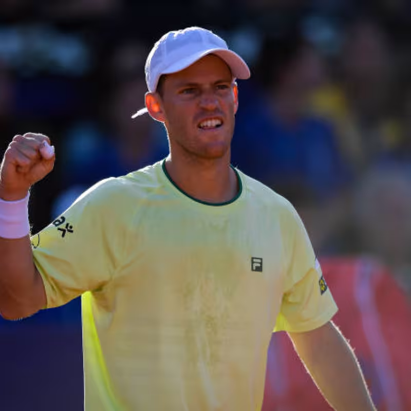 Tribute to Diego Schwartzman. Photo: gettyimages