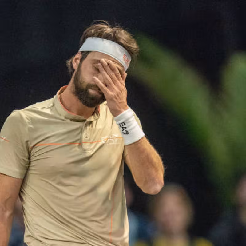 Basilashvili explodes against ATP Doha 2025: "I will never return again." Photo: Getty
