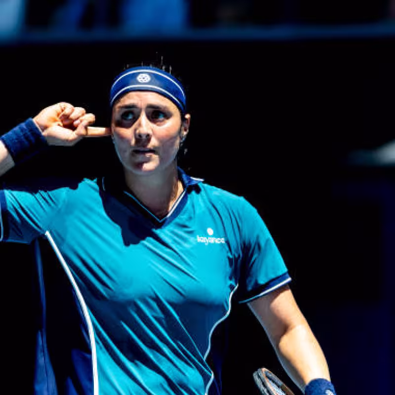 Tunisian Ons Jabeur at the 2025 Australian Open. Photo: getty