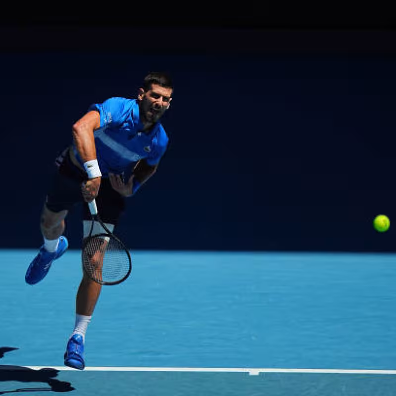 Novak Djokovic, serious problem. Photo: gettyimages