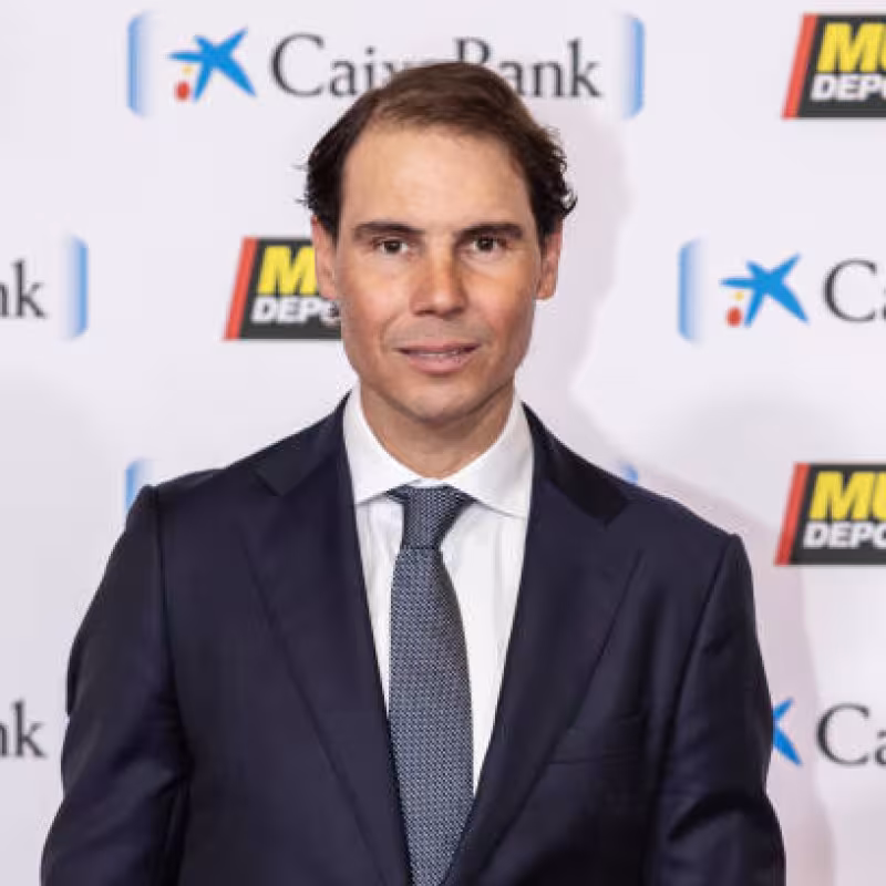 Nadal, at awards. Photo: gettyimages