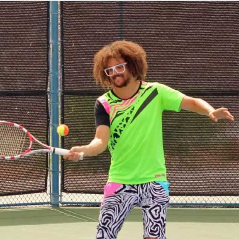 Redfoo, tennis. Photo: gettyimages