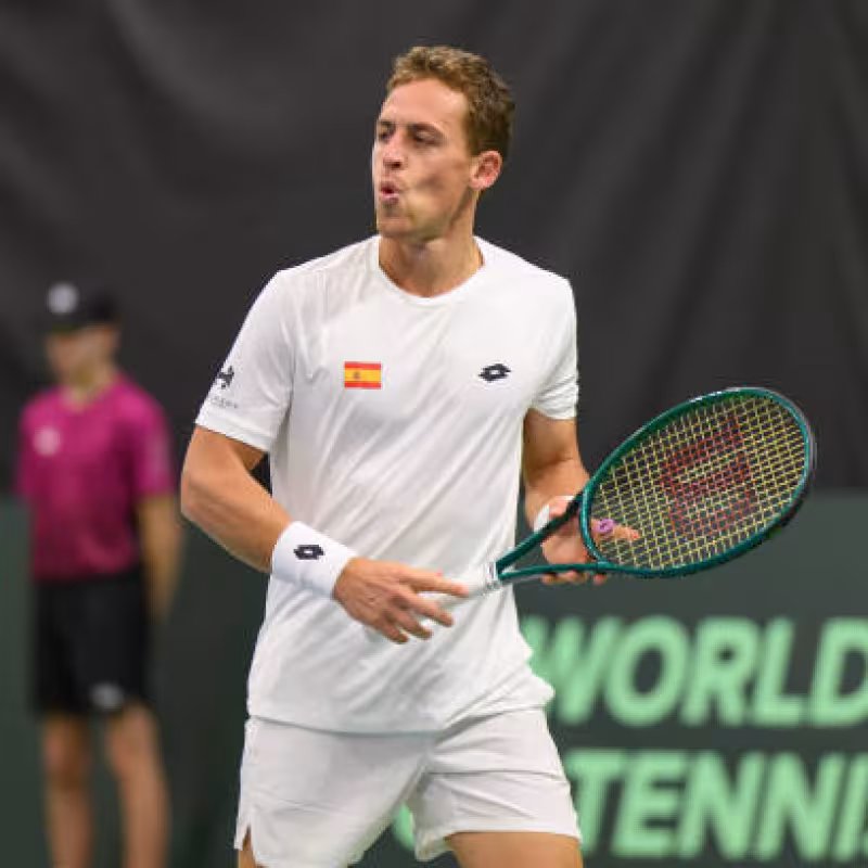 Davis Cup 2025: Carballés Makes a Perfect Debut. Photo: Getty