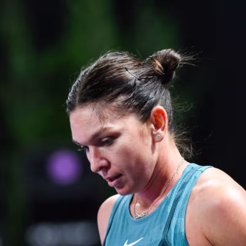 Halep surprises by announcing her sudden retirement. Photo: Getty