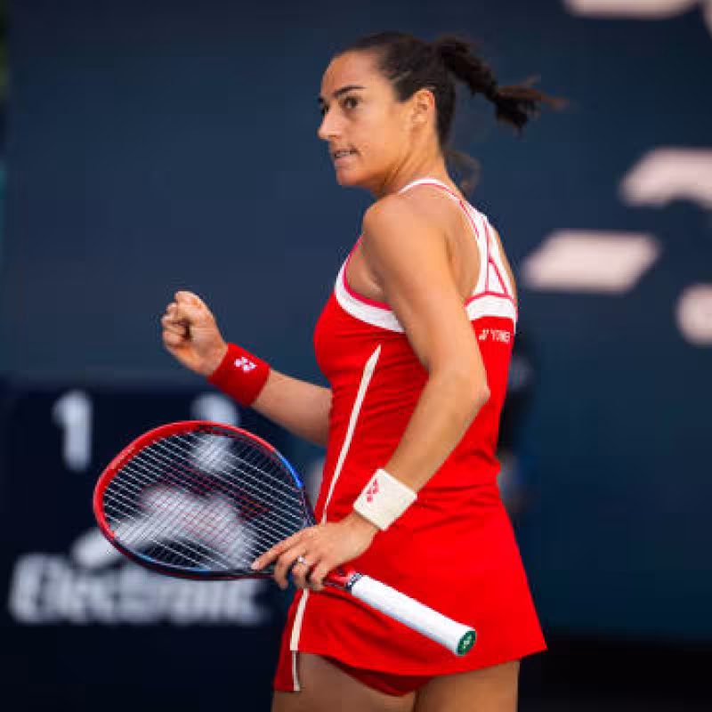 Caroline Garcia drops out of the top 100, ending the second longest streak in the history of the WTA ranking. Photo: Getty Images