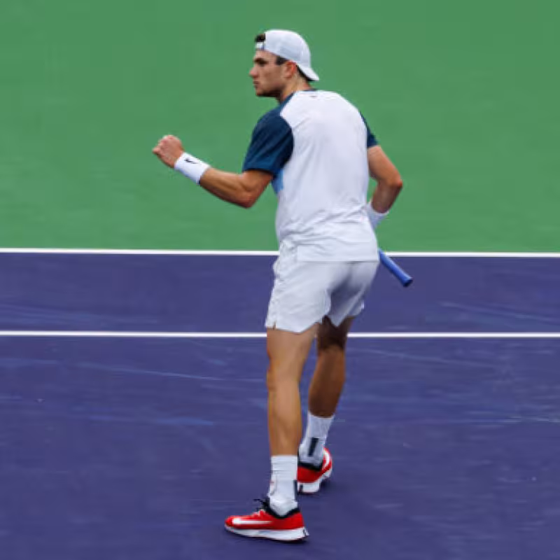 Draper is very serious in Indian Wells: he defeats Shelton and waits for Alcaraz or Cerúndolo in the semifinals. Photo: Getty Images
