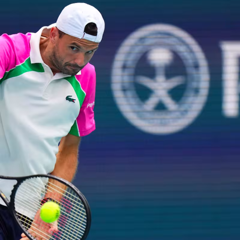 Grigor Dimitrov advances to the semi-finals of the Miami Open 2025. Source: Getty